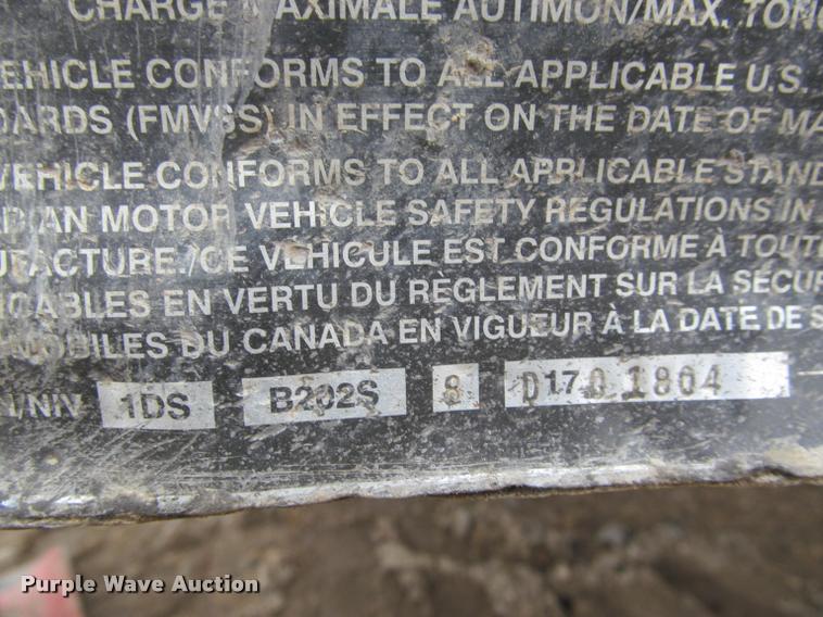 image for item DA1050 2013 Ditch Witch FX50 vacuum excavator trailer