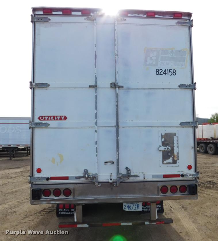 image for item DA1052 1989 Utility Trailers office trailer