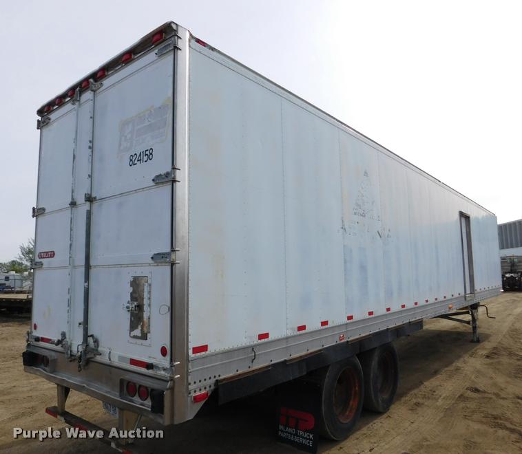 image for item DA1052 1989 Utility Trailers office trailer