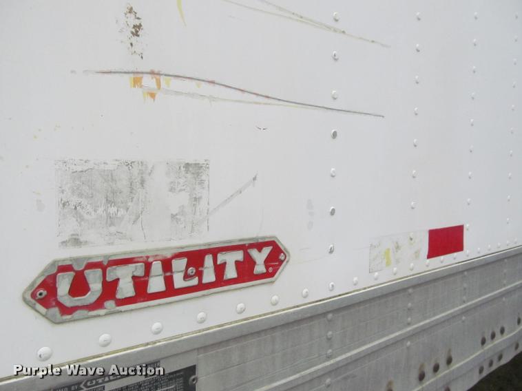 image for item DA1052 1989 Utility Trailers office trailer