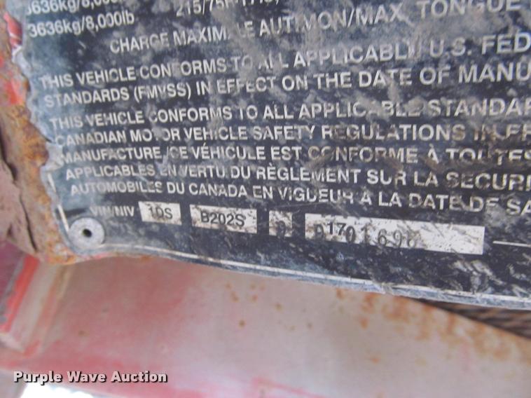 image for item DA1056 2013 Ditch Witch FX50 vacuum excavator trailer