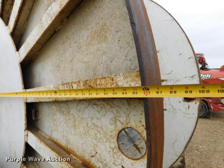 image for item DA1058 2005 Hogg Davis Hydra-Hog 985 self-propelled cable puller reel trailer