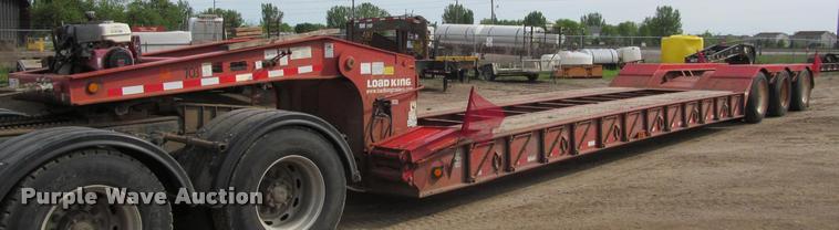 image for item DA1061 2006 Terex Load King 553SS lowboy equipment trailer