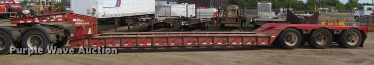 image for item DA1061 2006 Terex Load King 553SS lowboy equipment trailer