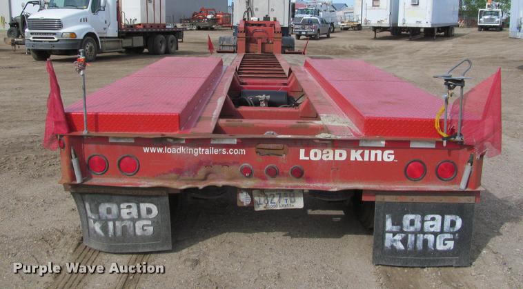 image for item DA1061 2006 Terex Load King 553SS lowboy equipment trailer
