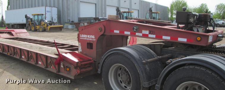 image for item DA1061 2006 Terex Load King 553SS lowboy equipment trailer