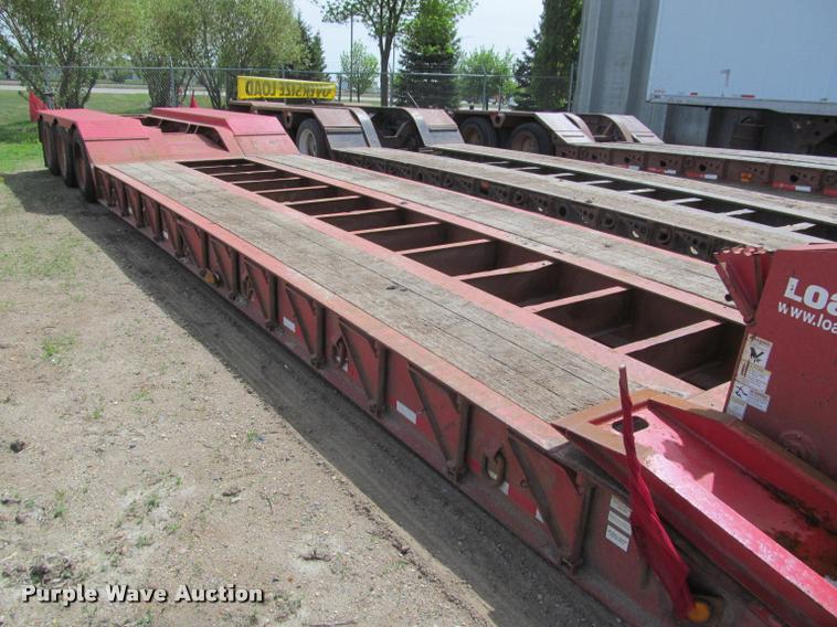 image for item DA1061 2006 Terex Load King 553SS lowboy equipment trailer