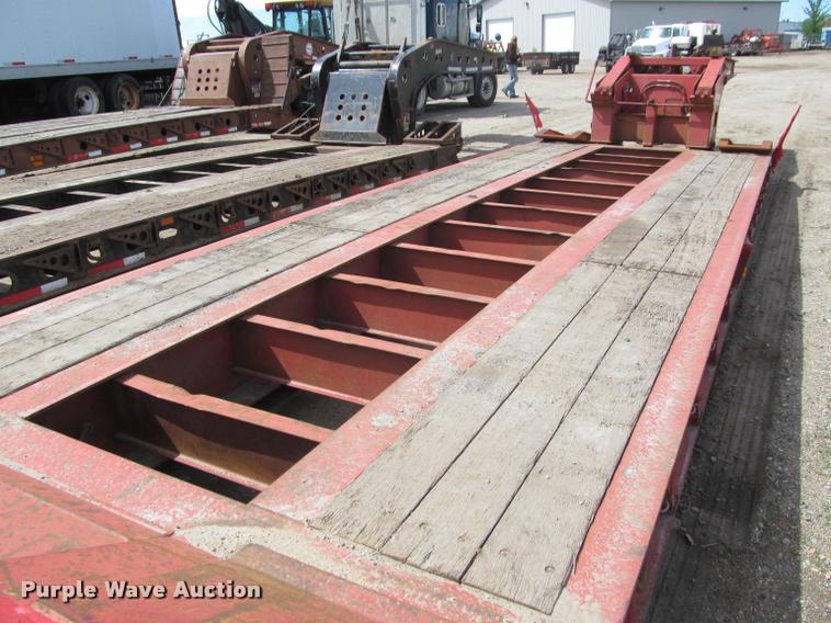 image for item DA1061 2006 Terex Load King 553SS lowboy equipment trailer
