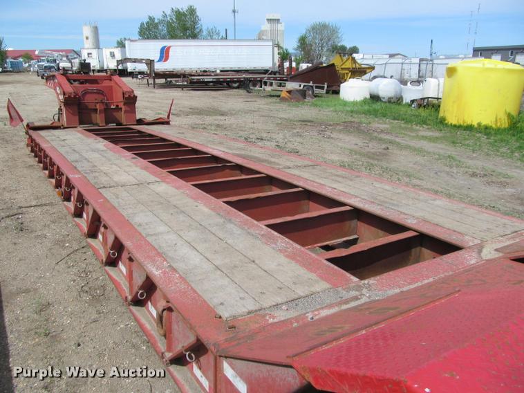 image for item DA1061 2006 Terex Load King 553SS lowboy equipment trailer