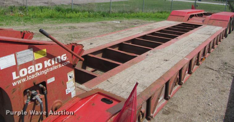 image for item DA1061 2006 Terex Load King 553SS lowboy equipment trailer