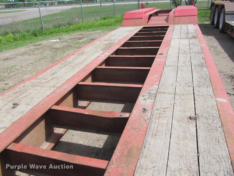 image for item DA1061 2006 Terex Load King 553SS lowboy equipment trailer