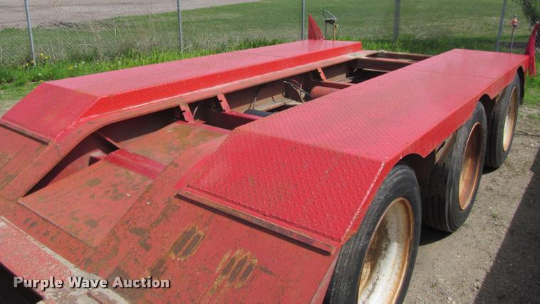 image for item DA1061 2006 Terex Load King 553SS lowboy equipment trailer