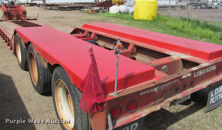 image for item DA1061 2006 Terex Load King 553SS lowboy equipment trailer