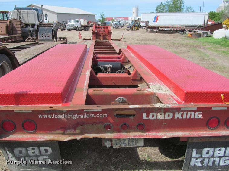 image for item DA1061 2006 Terex Load King 553SS lowboy equipment trailer