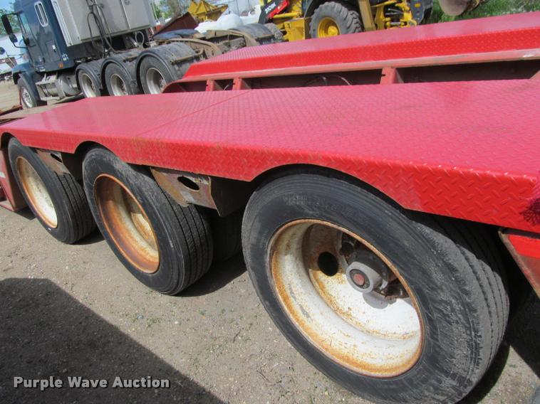 image for item DA1061 2006 Terex Load King 553SS lowboy equipment trailer