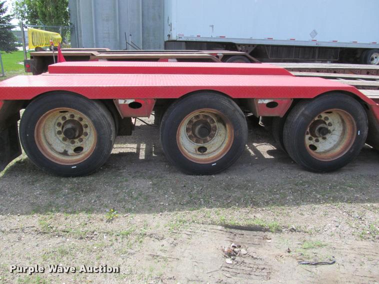 image for item DA1061 2006 Terex Load King 553SS lowboy equipment trailer
