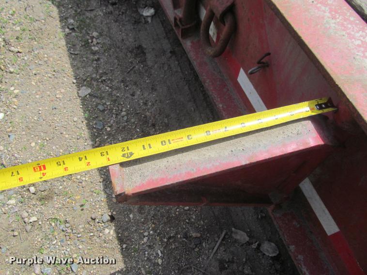 image for item DA1061 2006 Terex Load King 553SS lowboy equipment trailer