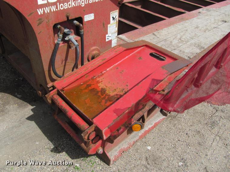 image for item DA1061 2006 Terex Load King 553SS lowboy equipment trailer