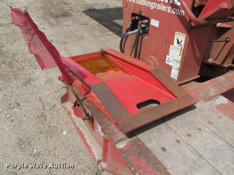 image for item DA1061 2006 Terex Load King 553SS lowboy equipment trailer