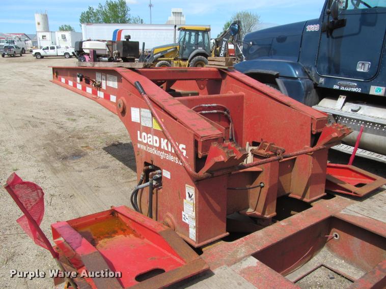 image for item DA1061 2006 Terex Load King 553SS lowboy equipment trailer