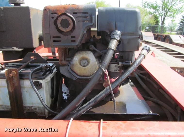 image for item DA1061 2006 Terex Load King 553SS lowboy equipment trailer