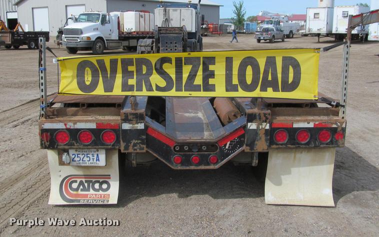 image for item DA1062 2005 Fontaine TL-55 lowboy equipment trailer