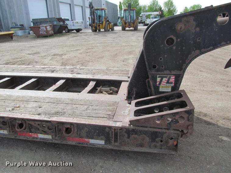 image for item DA1062 2005 Fontaine TL-55 lowboy equipment trailer