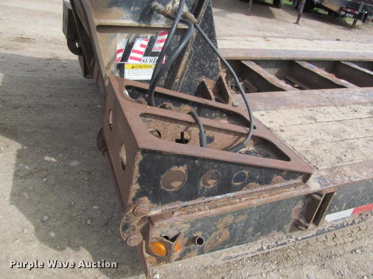 image for item DA1062 2005 Fontaine TL-55 lowboy equipment trailer