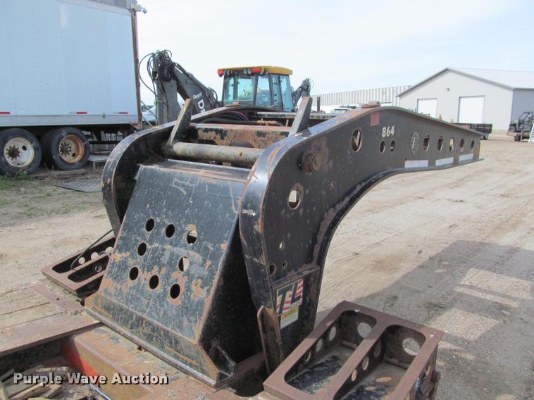 image for item DA1062 2005 Fontaine TL-55 lowboy equipment trailer