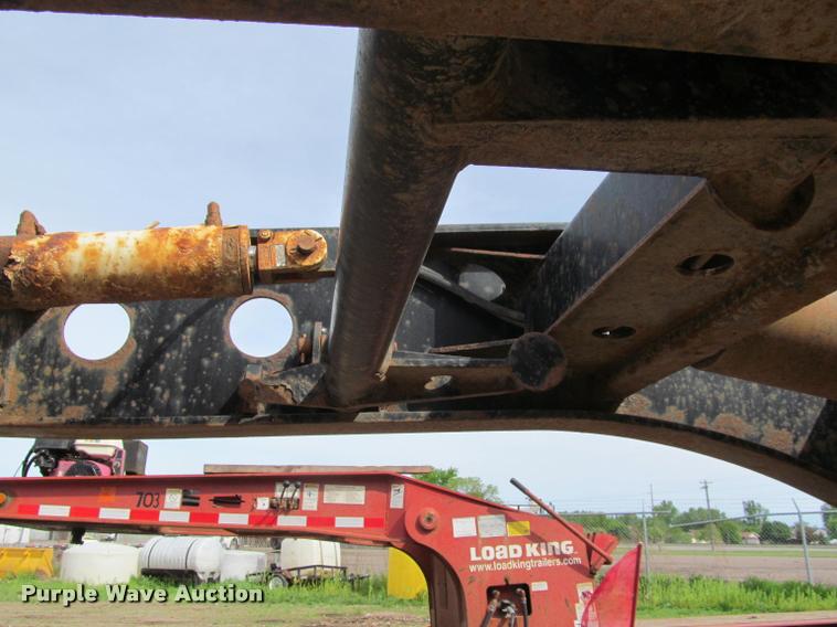 image for item DA1062 2005 Fontaine TL-55 lowboy equipment trailer