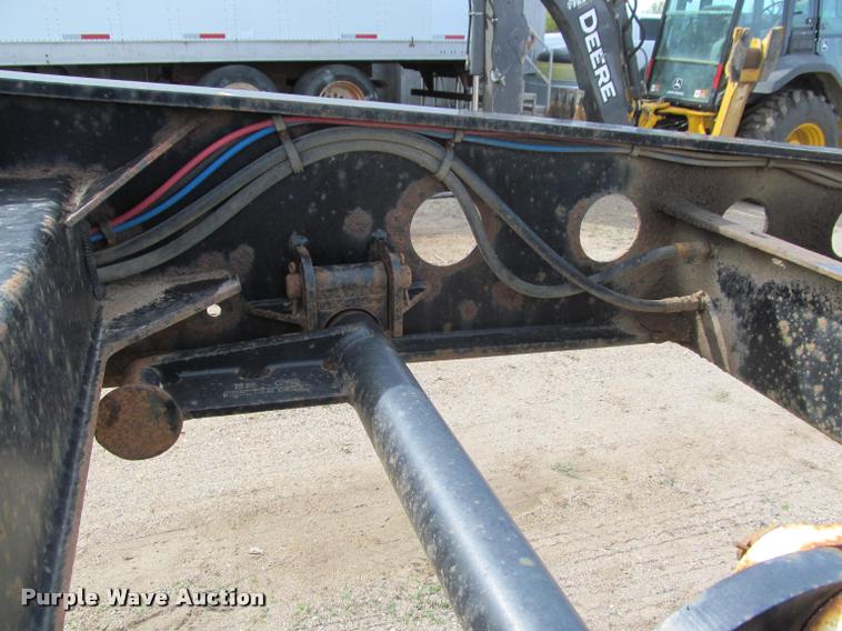 image for item DA1062 2005 Fontaine TL-55 lowboy equipment trailer