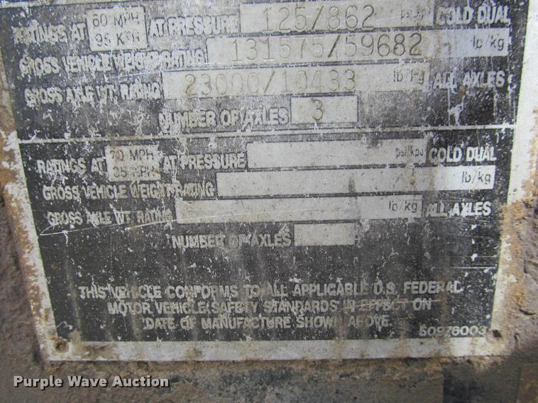 image for item DA1062 2005 Fontaine TL-55 lowboy equipment trailer