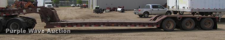 image for item DA1065 1996 Fontaine TA50NGB lowboy equipment trailer