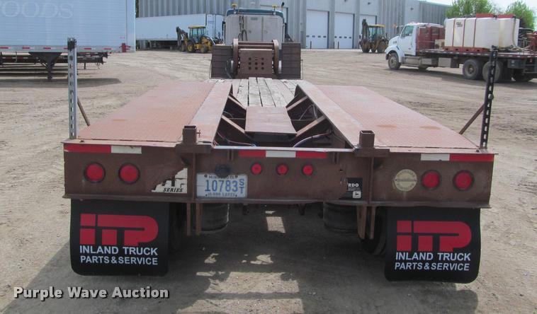 image for item DA1065 1996 Fontaine TA50NGB lowboy equipment trailer