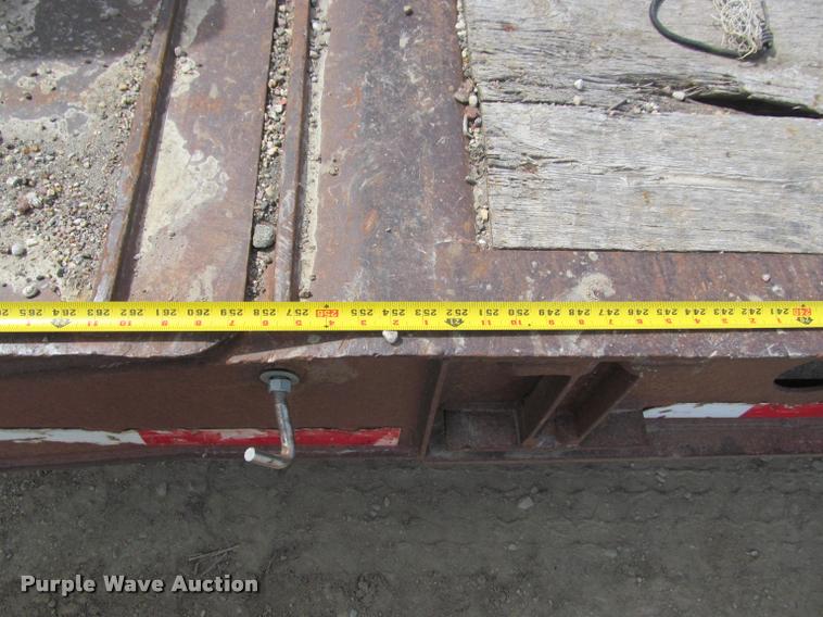 image for item DA1065 1996 Fontaine TA50NGB lowboy equipment trailer