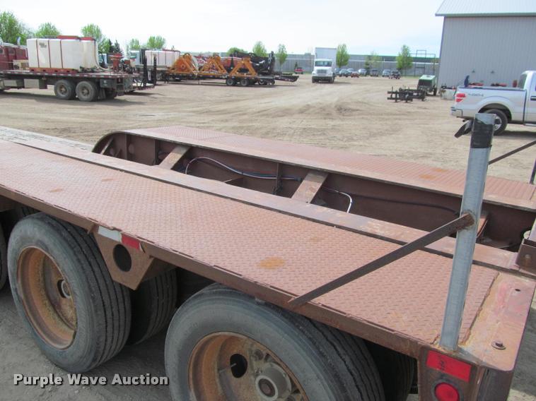 image for item DA1065 1996 Fontaine TA50NGB lowboy equipment trailer