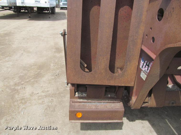 image for item DA1065 1996 Fontaine TA50NGB lowboy equipment trailer
