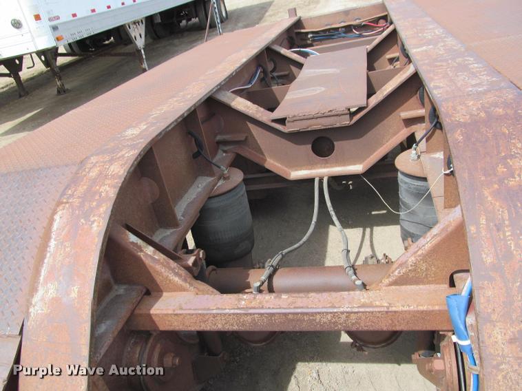 image for item DA1065 1996 Fontaine TA50NGB lowboy equipment trailer