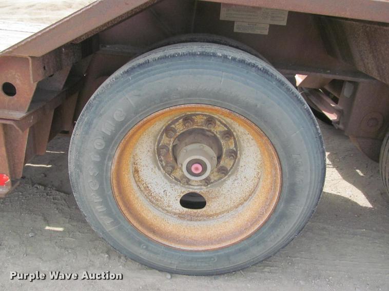image for item DA1065 1996 Fontaine TA50NGB lowboy equipment trailer