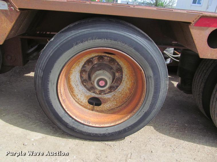 image for item DA1065 1996 Fontaine TA50NGB lowboy equipment trailer