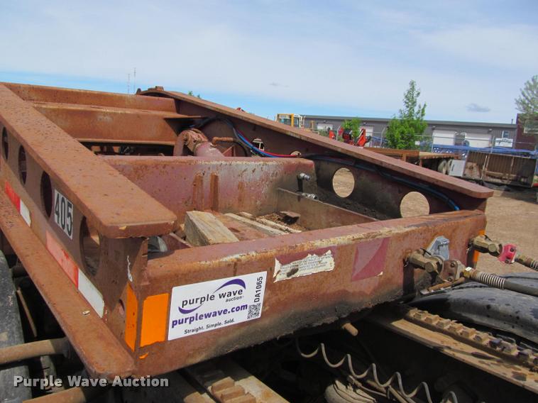 image for item DA1065 1996 Fontaine TA50NGB lowboy equipment trailer