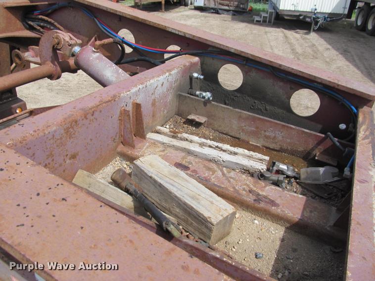 image for item DA1065 1996 Fontaine TA50NGB lowboy equipment trailer