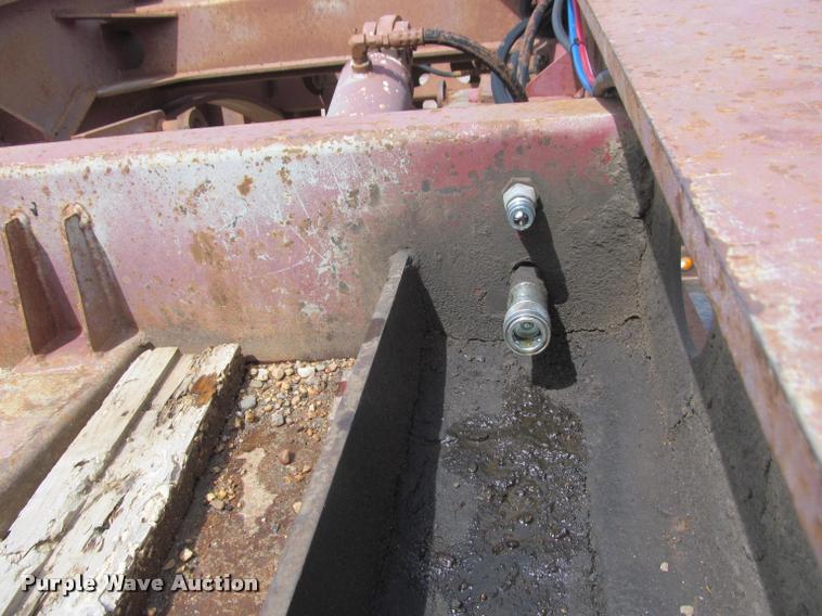 image for item DA1065 1996 Fontaine TA50NGB lowboy equipment trailer