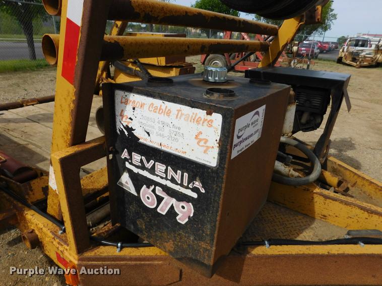 image for item DA1068 2002 Larson TRL reel trailer