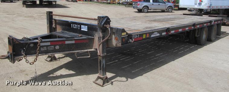 image for item DA1070 2009 Felling FT24-2 flatbed trailer