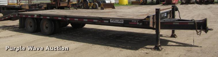 image for item DA1070 2009 Felling FT24-2 flatbed trailer