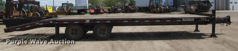 image for item DA1070 2009 Felling FT24-2 flatbed trailer