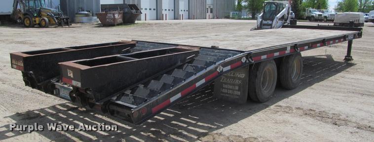 image for item DA1070 2009 Felling FT24-2 flatbed trailer