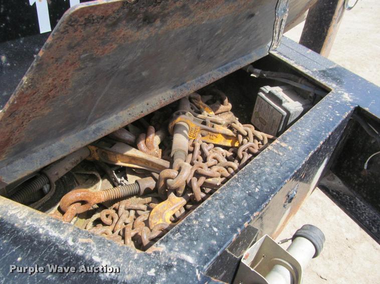 image for item DA1070 2009 Felling FT24-2 flatbed trailer