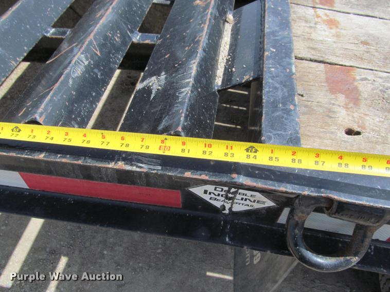 image for item DA1070 2009 Felling FT24-2 flatbed trailer